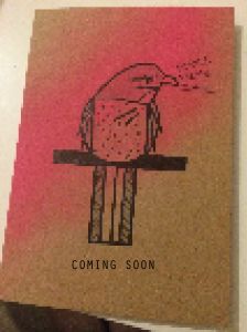 COMING SOON BIRD DRAWING